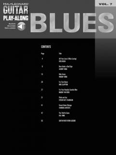 Guitar Play-Along Vol. 7: Blues 