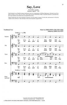 A Treasury Of Song For Sight-Singing And Performance 