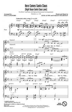 Here Comes Santa Claus (Right Down Santa Claus Lane) 