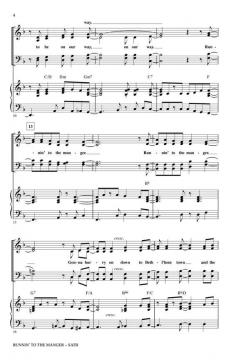 Runnin' To The Manger (Hear The Angels Sing) (Kirby Shaw) 