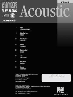 Guitar Play-Along Vol. 2: Acoustic Guitar 