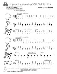 Rhythm Read & Play For Christmas 