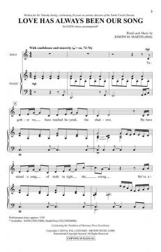 Love Has Always Been Our Song (Joseph A. Martin) 