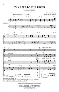 Take Me To The River (Kirby Shaw) 