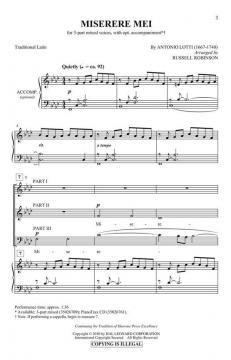 Miserere Mei (Antonio Lotti) 