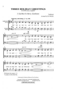 Three Holiday Greetings 