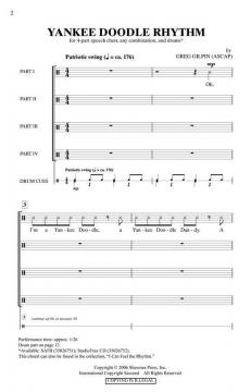 Yankee Doodle Rhythm (Greg Gilpin) 