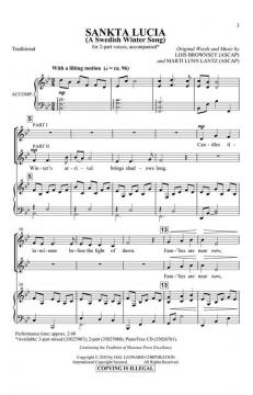 Sankta Lucia von Lois Brownsey 