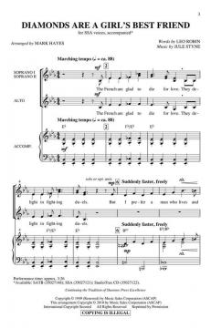 Diamonds Are A Girl's Best Friend (Leo Robin) 