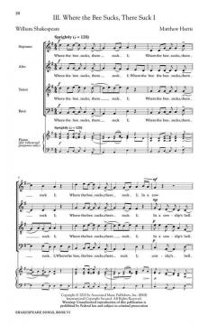 Shakespeare Songs Book 6 (Matthew Harris) 