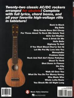 AC/DC for Ukulele im Alle Noten Shop kaufen online kaufen