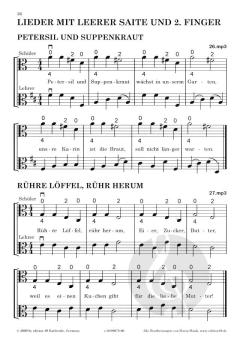 Violaschule Band 1 von Christiane Denk für Anfänger mit Play along MP3 im Alle Noten Shop kaufen (Partitur)