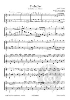 Preludio von Isaac Albeniz 