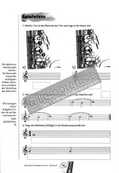 Garantiert Saxophon lernen von Frank Schoettl 