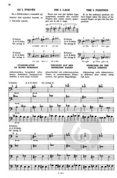 Kontrabass-Schule Band 1 von Lajos Montag im Alle Noten Shop kaufen