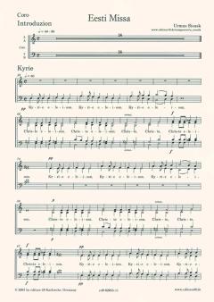 Missa Nr. 3 op. 36 (Urmas Sisask) 