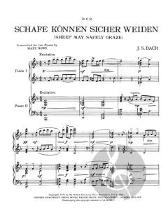 Schafe können sicher weiden von Johann Sebastian Bach 