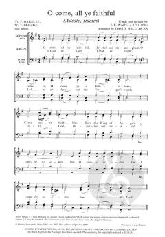O Come, All Ye Faithful (David Willcocks) 