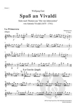 Spaß an Vivaldi von Wolfgang Gast 