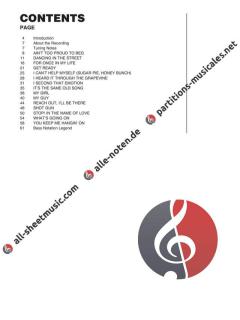 Motown Bass Signature Licks von Dave Rubin 