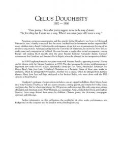 Folksongs And Chanties Low Voice & Piano von Celius Dougherty 