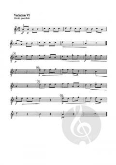 Variationen F-Dur (über eine Courante von Michael Prätorius) von Joachim Krause 