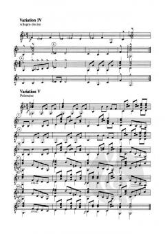 Variationen F-Dur (über eine Courante von Michael Prätorius) von Joachim Krause 