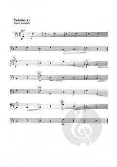 Variationen F-Dur (über eine Courante von Michael Prätorius) von Joachim Krause 