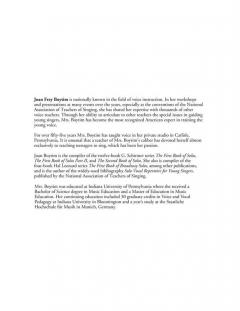 The Private Voice Studio Handbook (Joan Frey Boytim) 