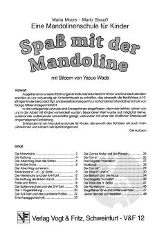 Spaß mit der Mandoline Band 1 im Alle Noten Shop kaufen