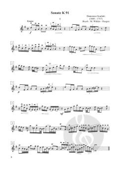 Sonaten e-Moll (K 81) und G-Dur (K 91) von Domenico Scarlatti 