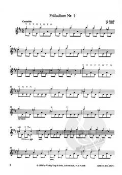 6 Präludien von Marlo Strauß für Mandoline Solo im Alle Noten Shop kaufen (Partitur)