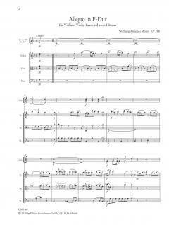 Allegro in F-Dur KV 288 (W.A. Mozart) 