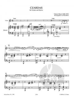 Czardas von Vittorio Monti 