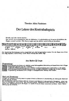 Der Lehrer im Kontrabassspiel Band 1 von Theodor Findeisen im Alle Noten Shop kaufen