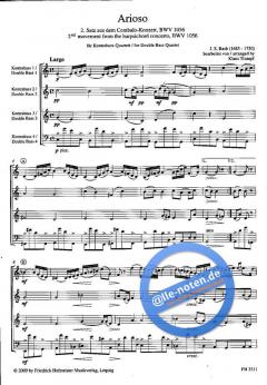 Arioso von Johann Sebastian Bach 