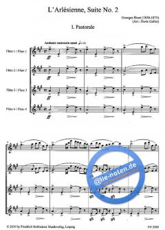 L'Arlesiénne Suite Nr. 2 von Georges Bizet 