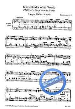 Kinderlieder ohne Worte von Fredo Jung 
