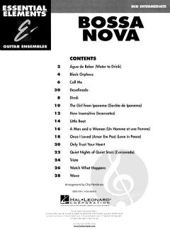 Essential Elements Guitar Ensembles: Bossa Nova 