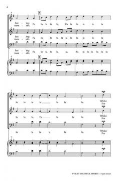 Whilst Youthful Sports (Thomas Weelkes) 