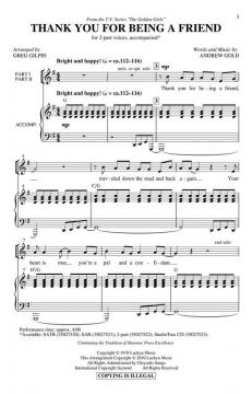 Thank You For Being A Friend (Andrew Gold) 