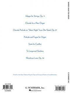 Music for Organ von Samuel Barber 