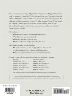 28 Italian Songs & Arias Of The 17th & 18th Centuries 
