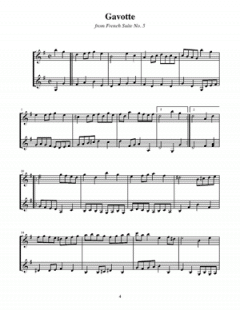 Duets For Two Violins von Johann Sebastian Bach im Alle Noten Shop kaufen