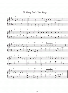 Hymns & Sacred Songs for Celtic Harp von Michael Aaron 