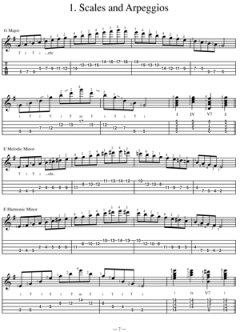 Scales And Arpeggios For Classical Banjo von Janet Bullard im Alle Noten Shop kaufen