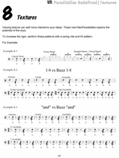 Paradiddles Redefined For Drum Set (Michael Aaron) 