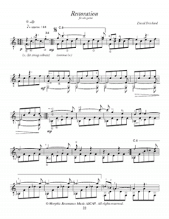 6 Pieces For Guitar Solo von David Pritchard 