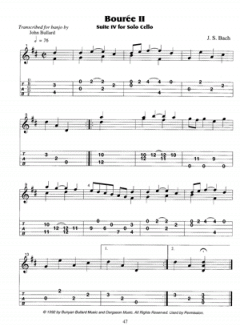 J.S. Bach: Bach For The Banjo im Alle Noten Shop kaufen