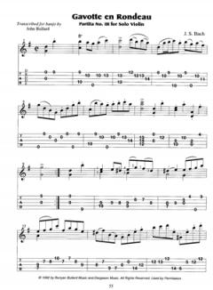 J.S. Bach: Bach For The Banjo im Alle Noten Shop kaufen